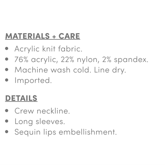 NWOT Pullover Crew Neck Sweater - Picture 5 of 6